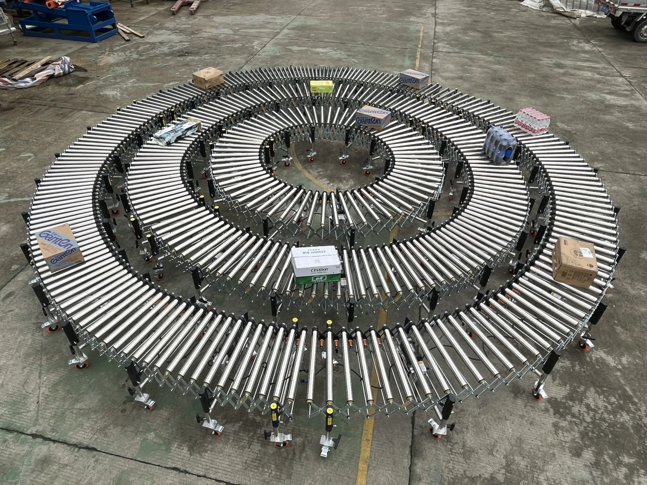 Flexible Roller Conveyor by Naili Conveyor