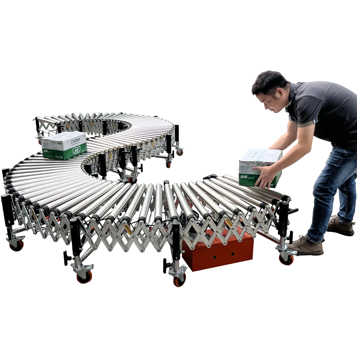 Powered Roller Conveyor - Multi-wedge Belt Driven
