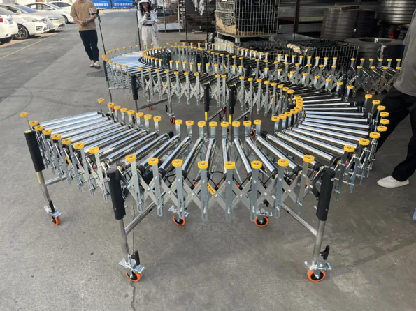 Side Guard Roller Conveyor ODM by Naili Conveyor