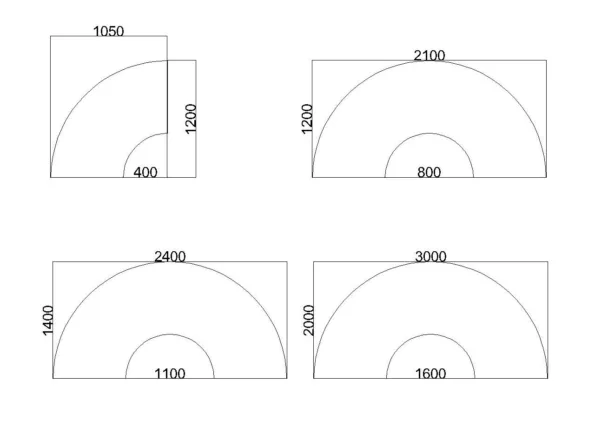 Powered Roller Conveyor - Multi-wedge Belt Driven - 2000 mm-Section - Dimension Drawing