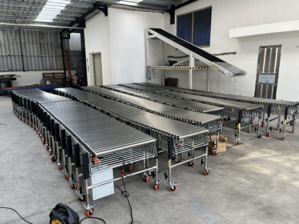 Powered Roller Conveyor - Multi-wedge Belt Driven