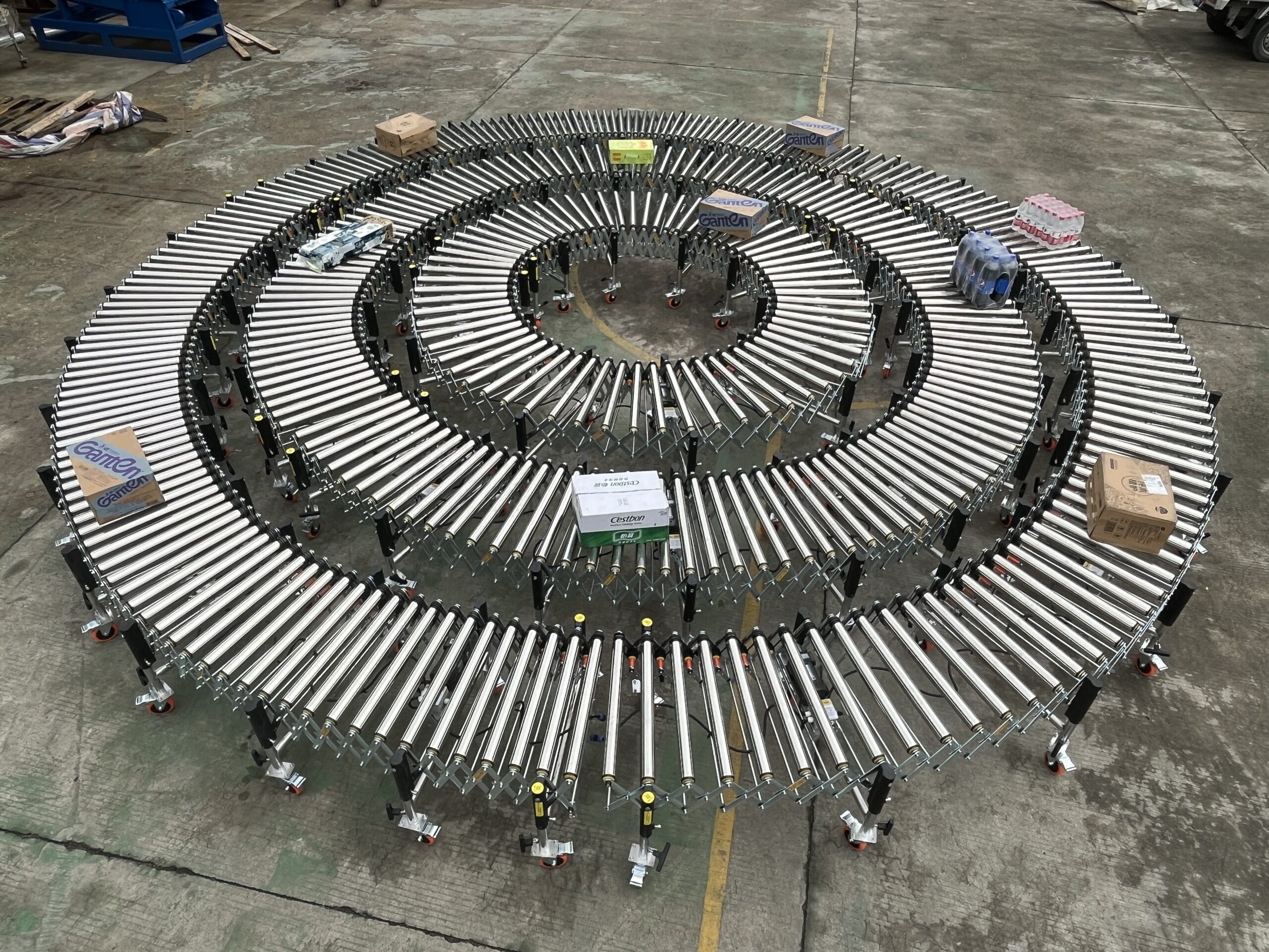 Powered Roller Conveyor - Multi-wedge Belt Driven