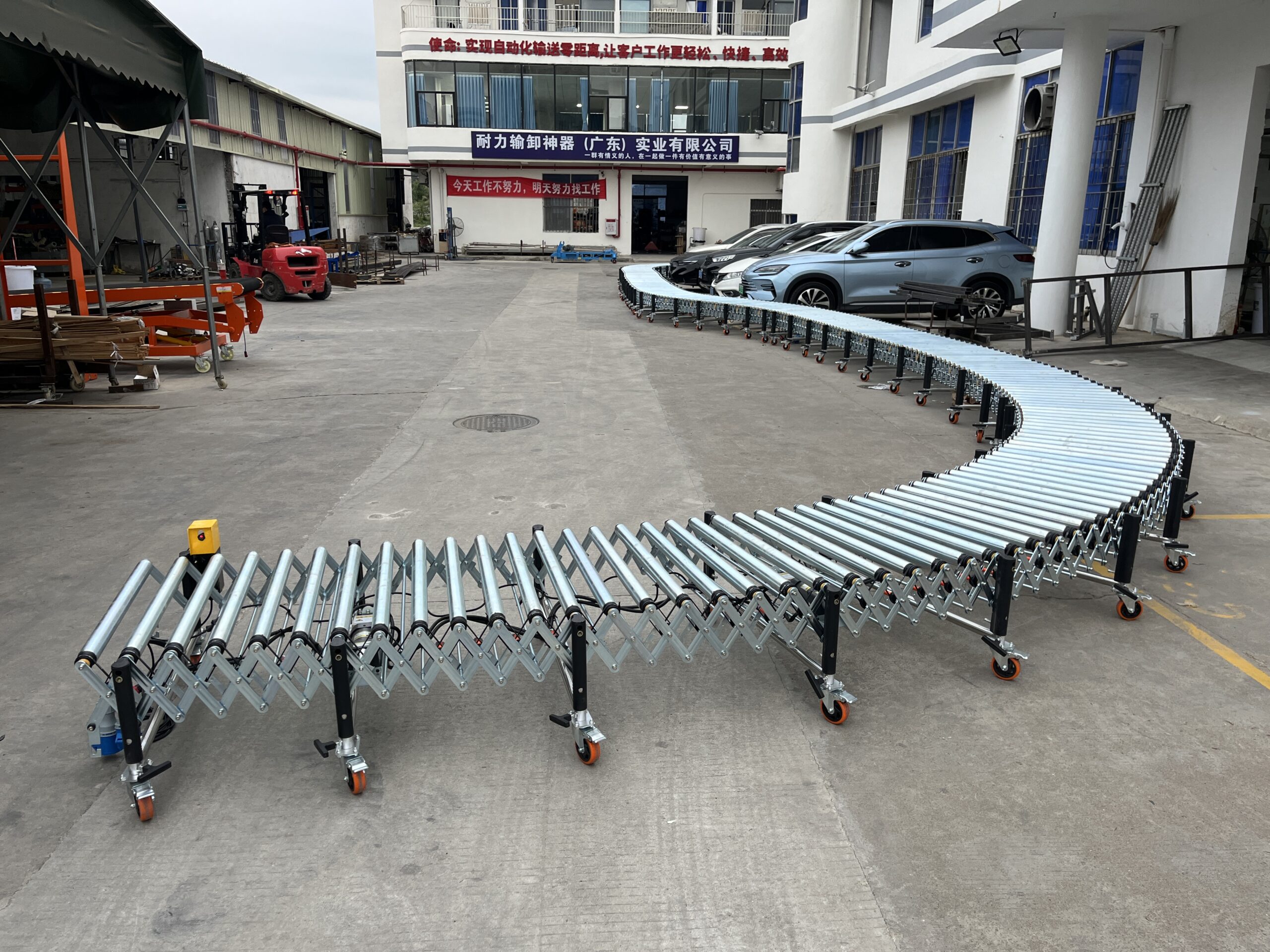 Powered Roller Conveyor - Multi-wedge Belt Driven