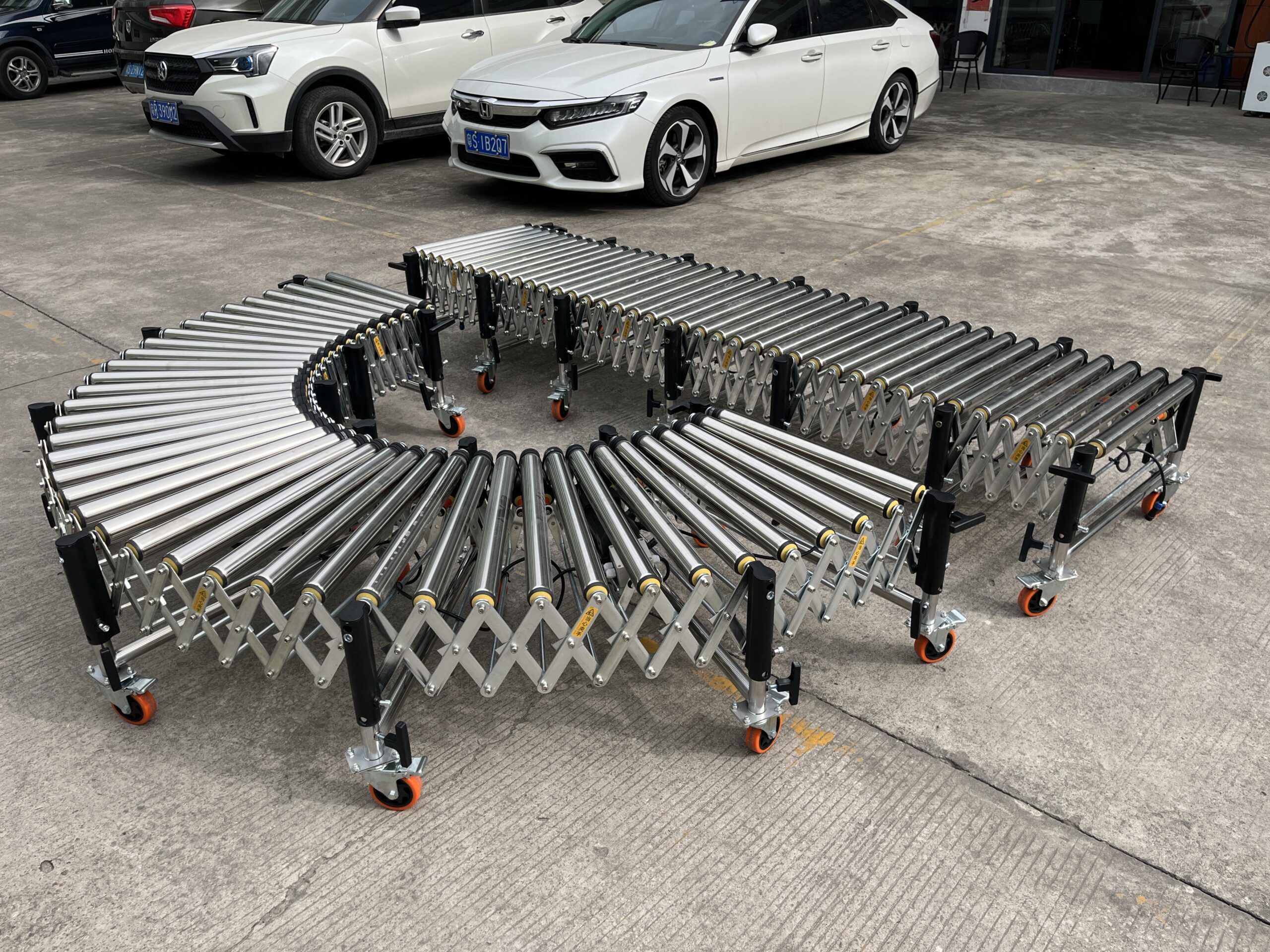 Powered Roller Conveyor - Multi-wedge Belt Driven