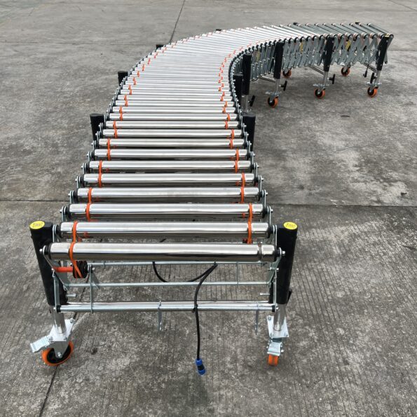 Powered Roller Conveyor - O-shaped Belt Driven