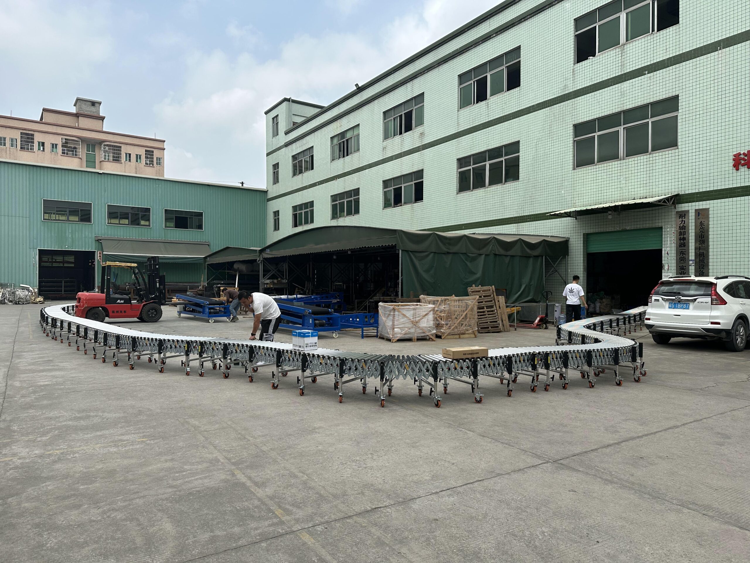 Naili Conveyor - Powered Roller Conveyor - Multi-wedge Belt Driven