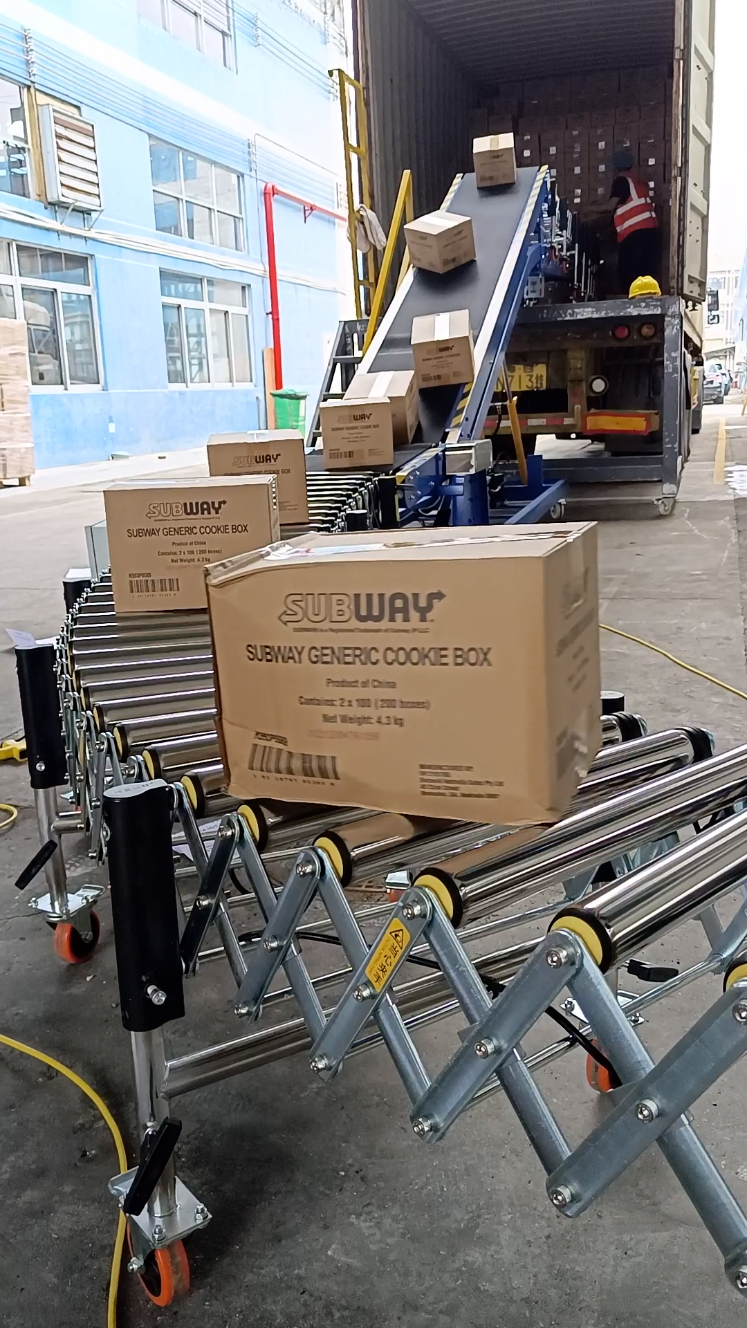 Truck Loading Conveyor System - Customer Case