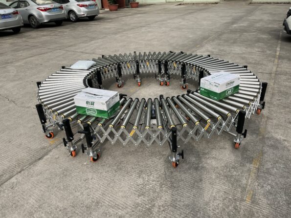 Powered Roller Conveyor in Circle