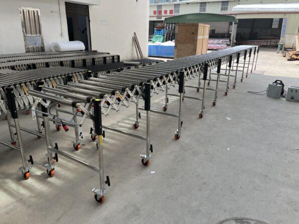 Powered Roller Conveyor Fully Extended